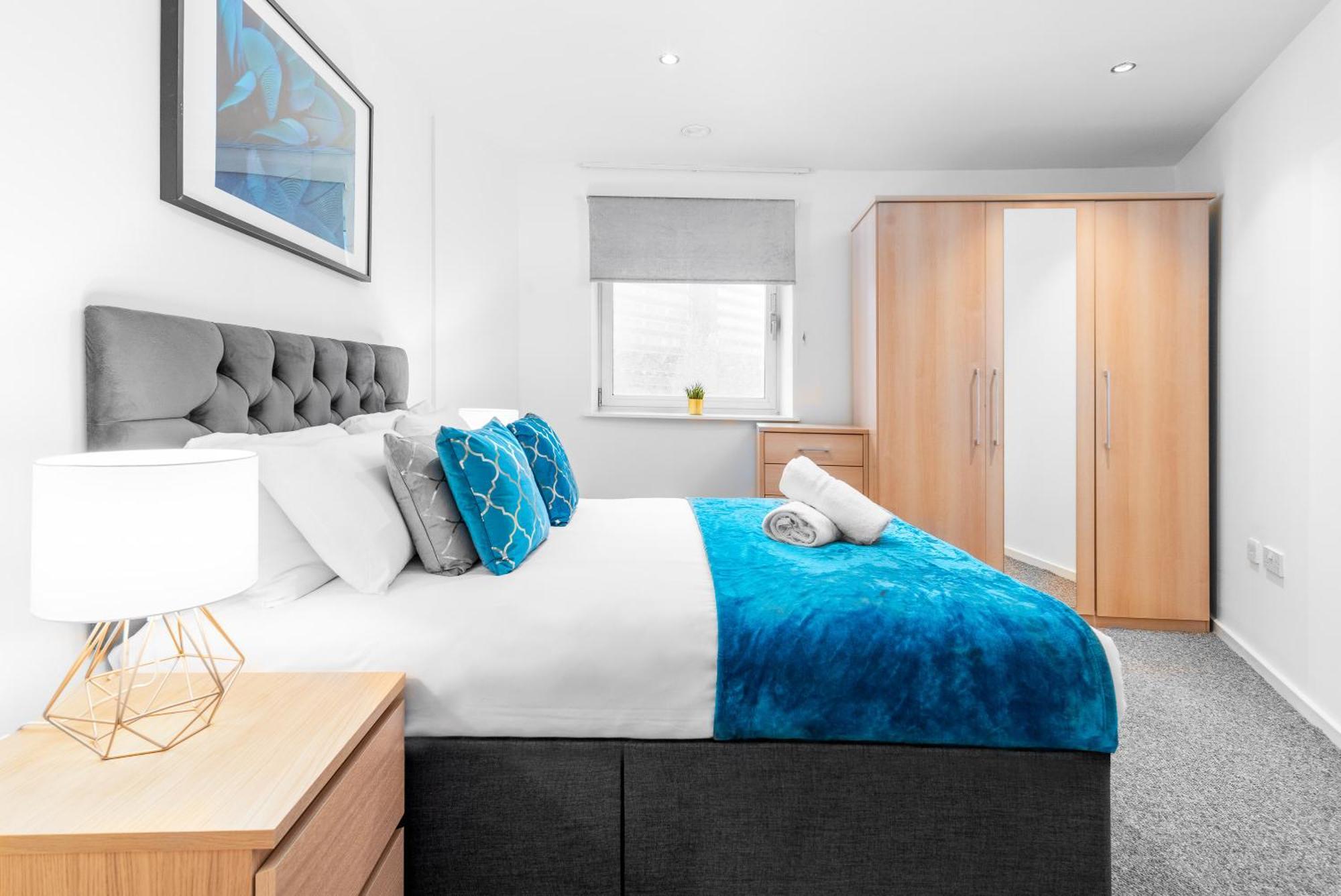 City Centre Apartment - 2 Bedroom - Secure Parking - Top Rated - 201M Birmingham Extérieur photo