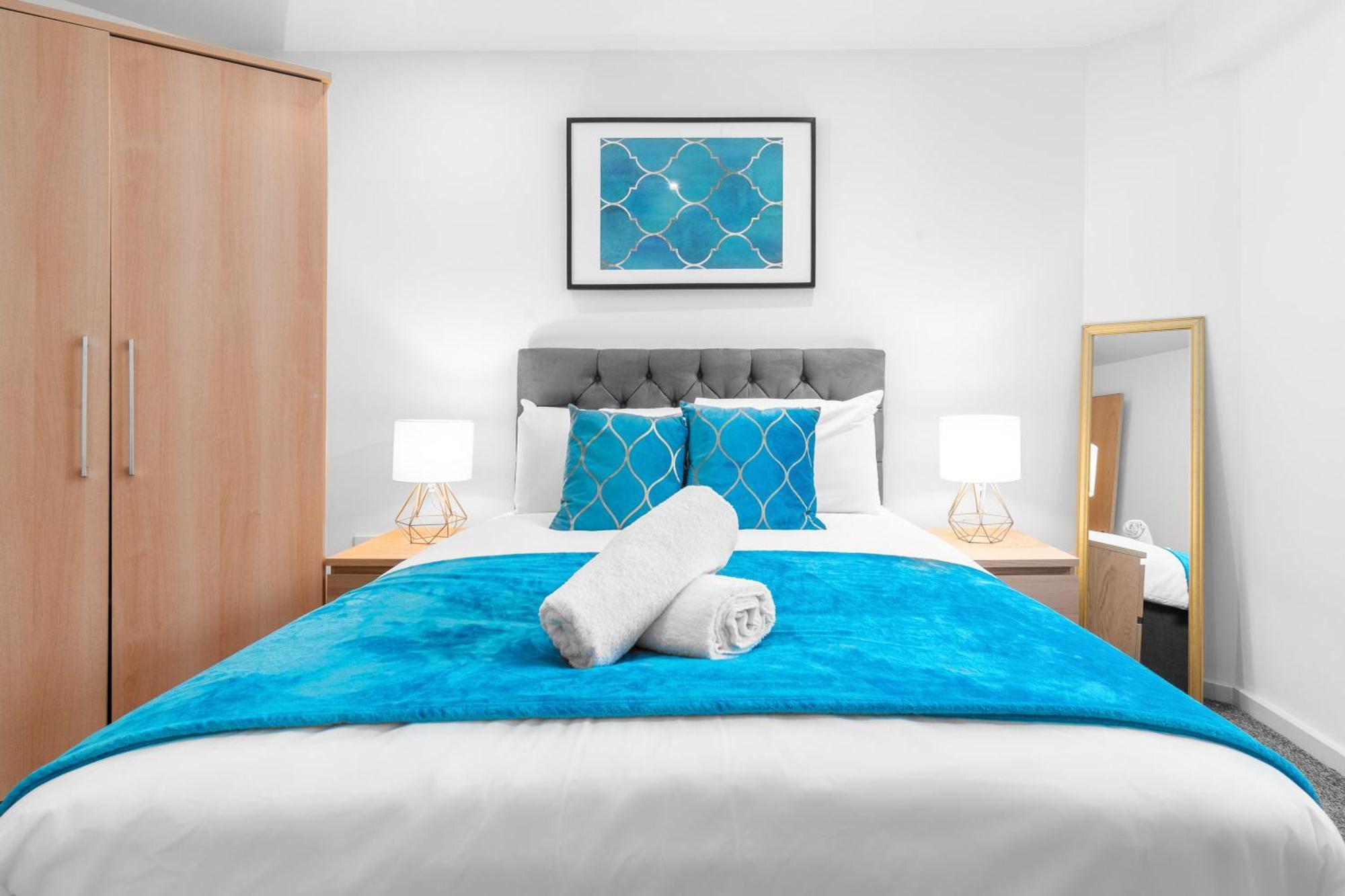 City Centre Apartment - 2 Bedroom - Secure Parking - Top Rated - 201M Birmingham Extérieur photo