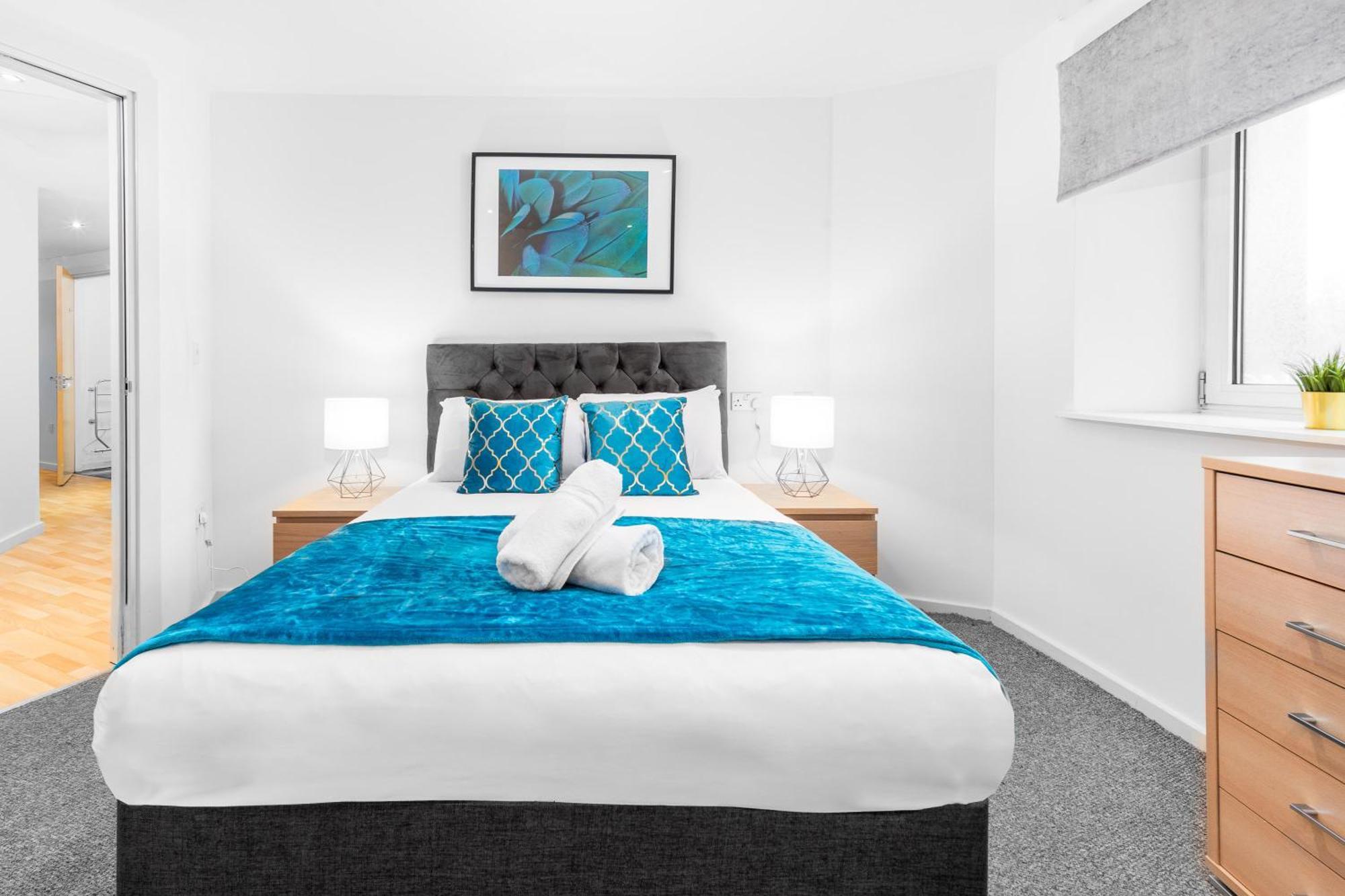 City Centre Apartment - 2 Bedroom - Secure Parking - Top Rated - 201M Birmingham Extérieur photo